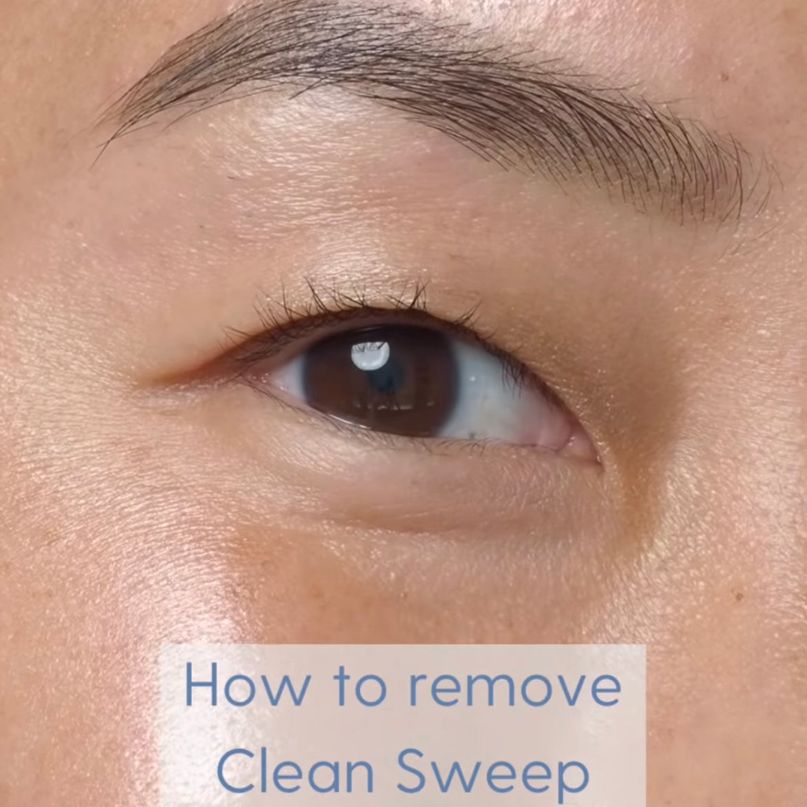 remove clean sweep mascara